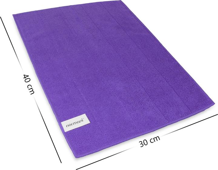 Actual product image Normani 12 pieces Microfibre cloth Cleaning cloth for kitchen and bathroom (12 pcs.)