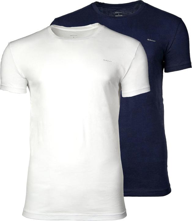 Marineblau/Weiss