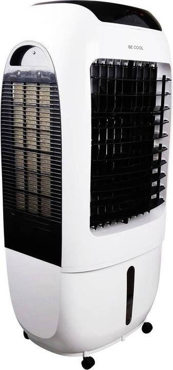 Be Cool Raffreddatore d'aria 150W (L x L x A) 49 x 39 x 108cm Bianco con telecomando, timer, LED di (35 m²)