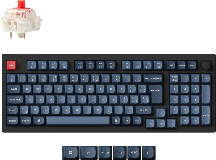 Actual product image Keychron V5 Max (CH, Cable)
