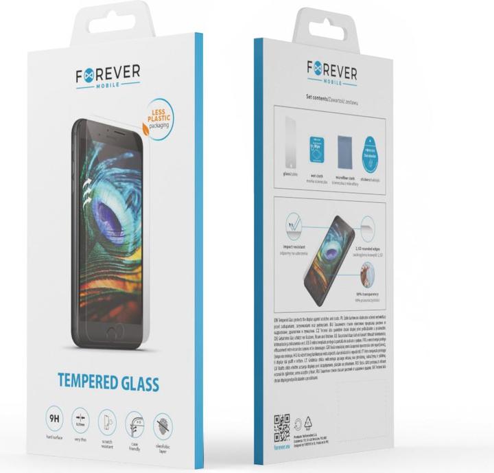 Actual product image Forever tempered glass 2.5D for Xiaomi Redmi Note 8 Pro (1 Piece, Xiaomi Redmi Note 8 Pro)