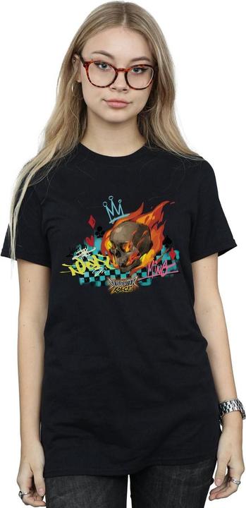 Immagine prodotto Disney Wreck It Ralph Race Skull Maglietta Ampia Donna (S)