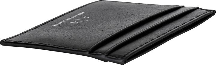 Actual product image Armani Exchange Plain Leather Credit Card Holder