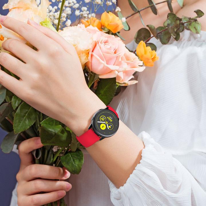 Image du produit Cadorabo Bracelet pour Samsung Galaxy Watch (20 mm, Silicone)