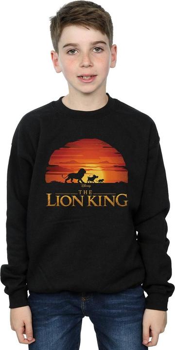 Immagine prodotto Disney The Lion King Movie Sunset Logo Felpa Ragazzi (140, 146)
