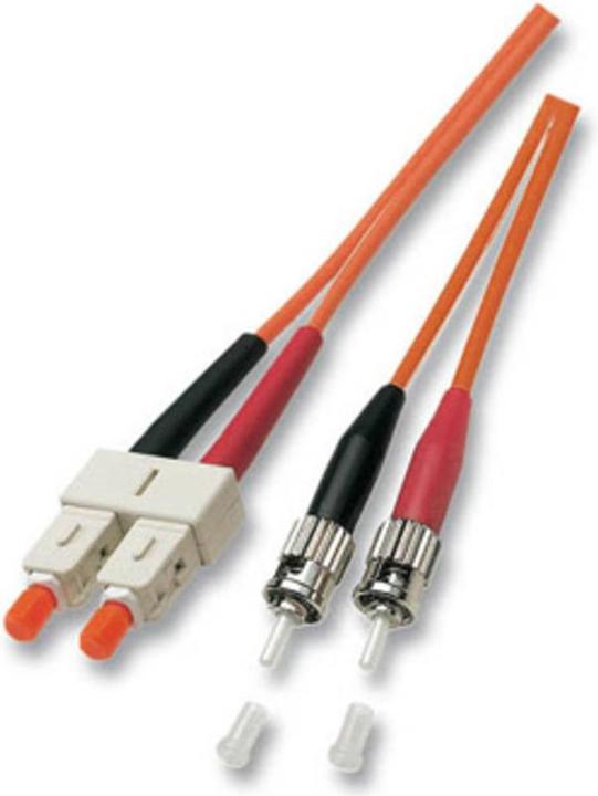 Actual product image Dönges Patch cable fibre optic, SC/ST 50/125µ, OM2, 15 m, orange (15 m)