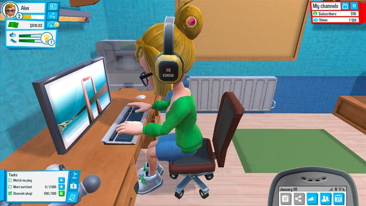 Image du produit Deep Silver La vie des youtubeurs (PS4, DE)