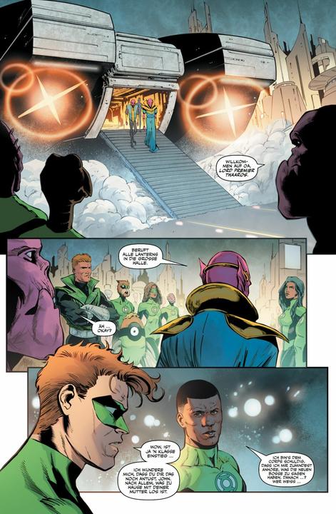 Produktbild Panini Green Lantern: Dawn of DC (Deutsch, Jeremy Adams, Amancay Nahuelpan, Xermánico, 2024)