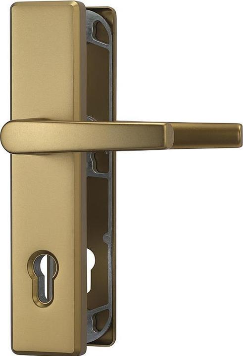 Abus HLS214 F4 Protective door fitting lever handle/handle (Door plate set)