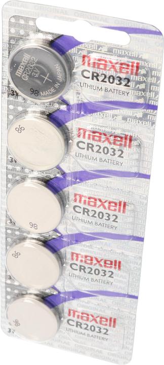 Produktbild Maxell Electronics CR2032 (5 Stk., CR2032, 220 mAh)