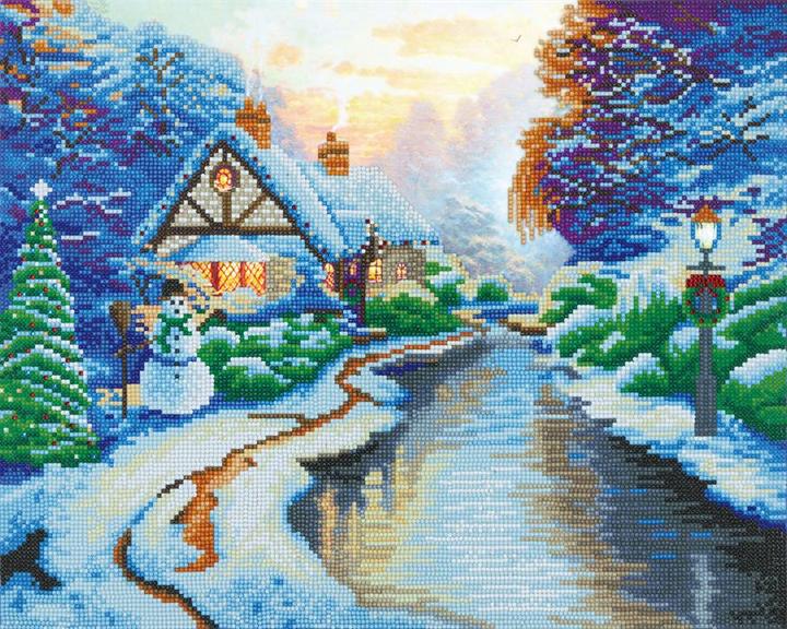 Produktbild Craft Buddy Kinkade Christmas 40x50cmLED
