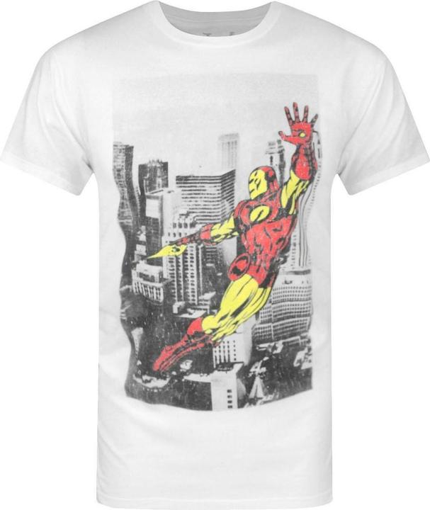 Actual product image Jack Of All Trades Mens New York Iron Man T-Shirt (XXL)