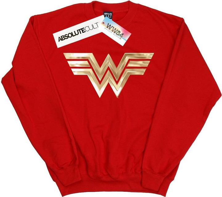 Wonder Woman 84 Gold Emblem Sweatshirt (XL)