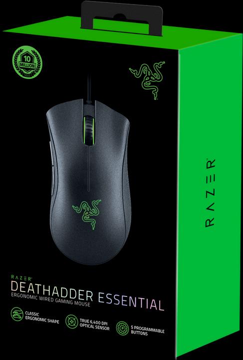 Actual product image Razer DeathAdder Essential (Cable)