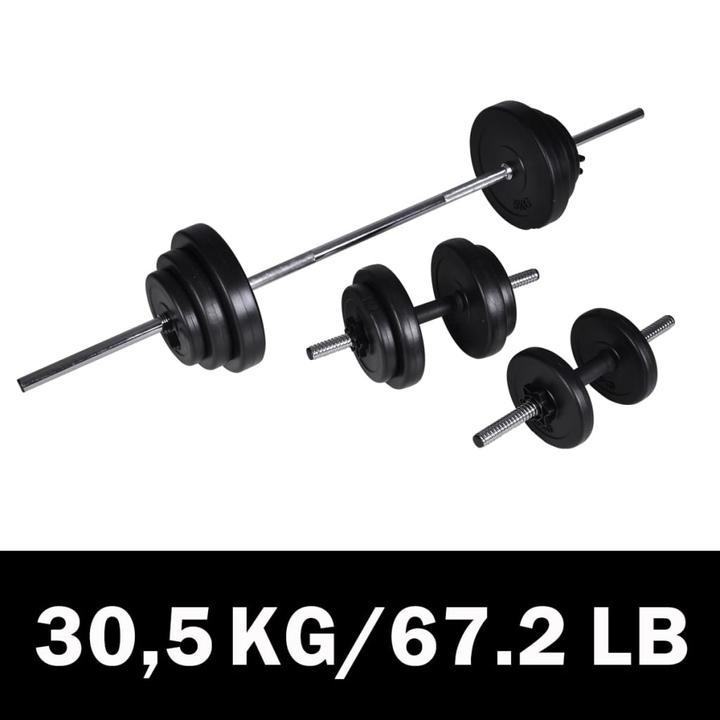 Immagine prodotto VidaXL Godava (2 x 5 kg, 6 x 1,25 kg, 4 x 2,5 kg)