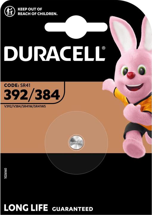 Actual product image Duracell Electronics (1 pcs., LR41, 45 mAh)