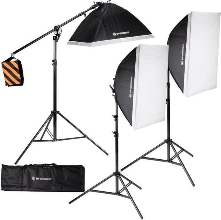Actual product image Bresser BR -235B LED daylight set - Photo and video - Complete set