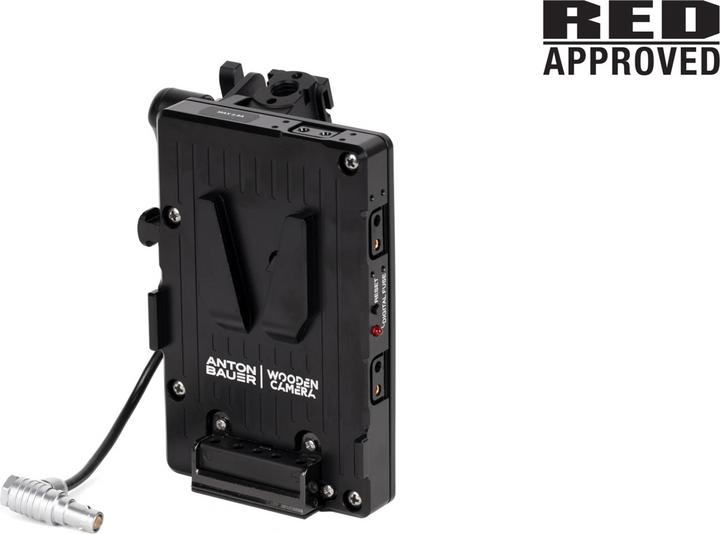 Actual product image Wooden Camera Battery Slide Pro V-Mount (RED Komodo)