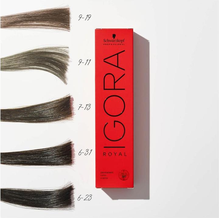 Schwarzkopf Professional Schwarzkopf Igoral Royal Cools 6-23 Dunkelblond Asch Matt 60ml (6-23 Dunkelblond Asch Matt)