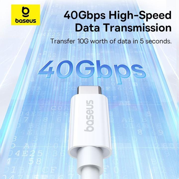 Produktbild Baseus USB C – USB C (1 m, USB 4.0)