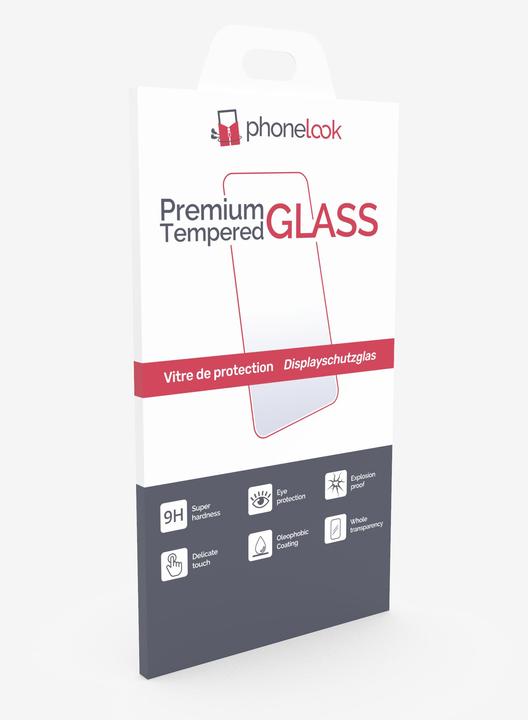 Actual product image PhoneLook 3D Tempered Glass Vitre de protection d'écran intégrale Privacy anti-espion avec bords noirs (1 Piece, Apple iPhone 15)