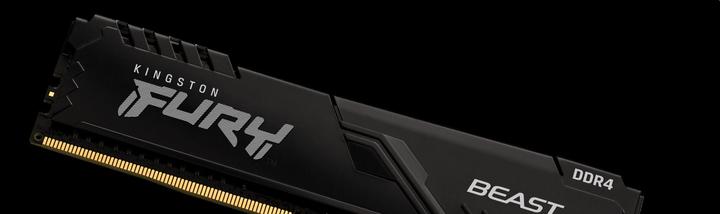 Actual product image Kingston FURY Beast (1 x 16GB, 3200 MHz, DDR4-RAM, DIMM)