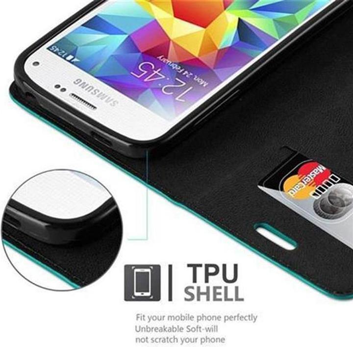 Productafbeelding Cadorabo Boek Onzichtbare Magneethoes (Samsung Galaxy S5 Mini)