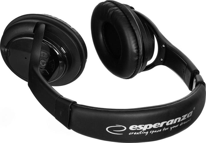 Actual product image Esperanza Libero EH163K (No noise cancelling, 4 h, Wireless, Cable)