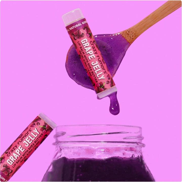 Immagine prodotto Crazy Rumors Balsamo labbra alla gelatina d'uva (Balsamo, 4.25 ml)