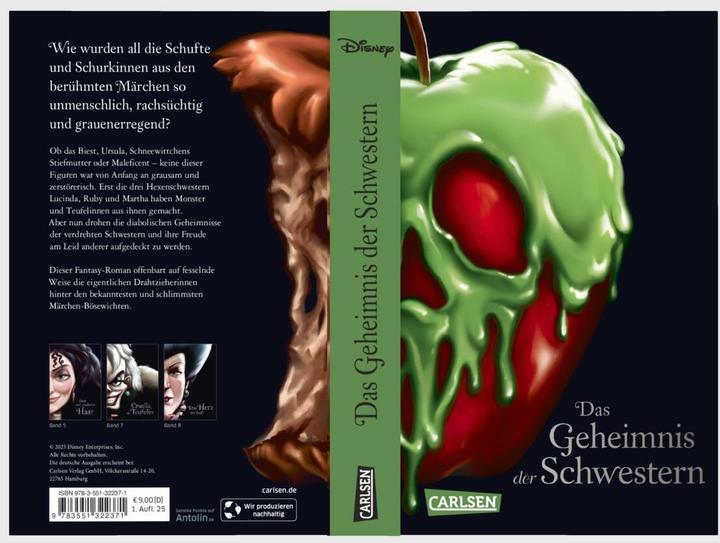 Image du produit Disney Villains 6 : Le Mystère des Soeurs (Walt Disney, Serena Valentino, Ellen Kurtz, Allemand)