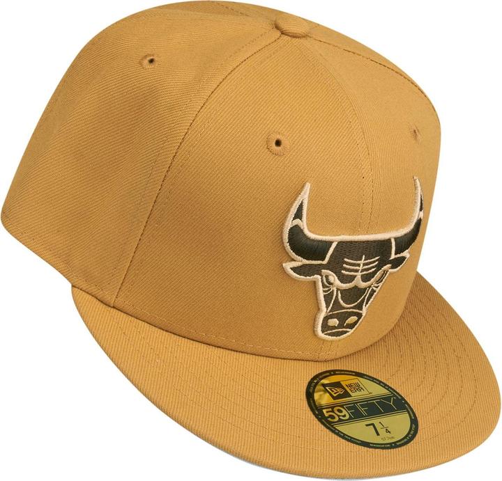 Produktbild New Era 59Fifty Cap - NBA Chicago Bulls tan braun - 7 1/4 (7 1/4)