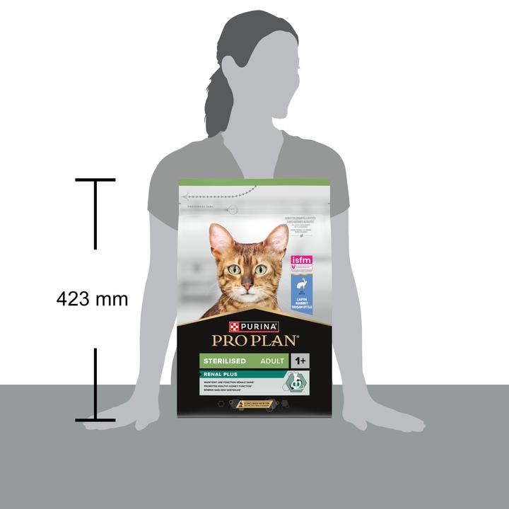 Actual product image Pro Plan Sterilised rabbit (Adult, 1 pcs., 3000 g)