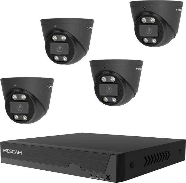Actual product image Foscam FN 9108 E T4 2T (Black) (3840 x 2160 pixels)