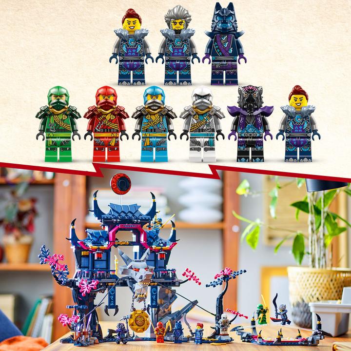 Actual product image LEGO Wolf Mask Shadow Dojo (71813, LEGO Ninjago)