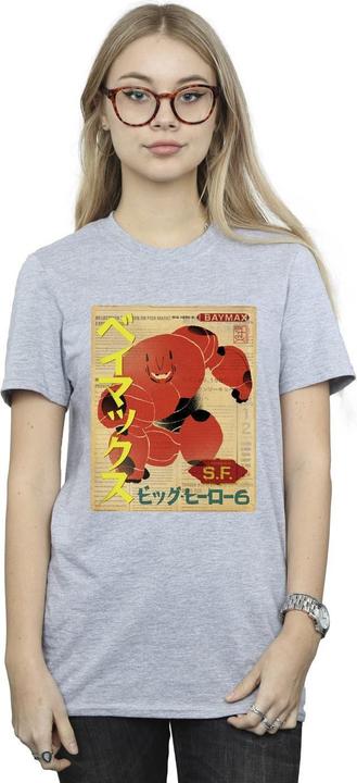 Produktbild Disney Big Hero 6 Baymax Baymax Newspaper TShirt (XL)