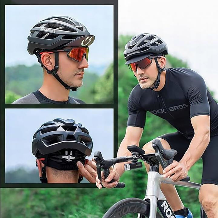 Produktbild Rockbros 18230005001 cycling cap with peak - black
