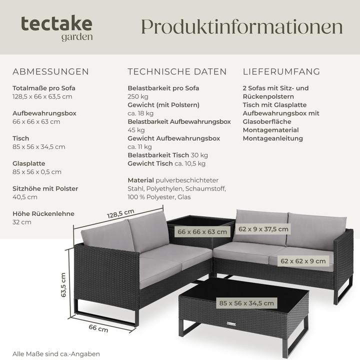 Actual product image tectake Ostuni