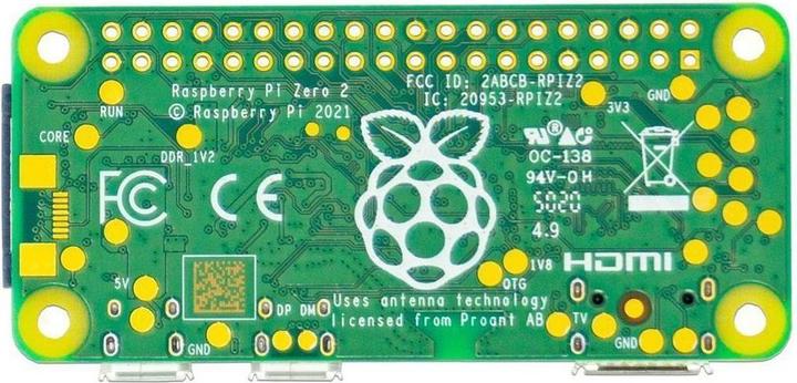 Actual product image Raspberry Pi Zero 2 W