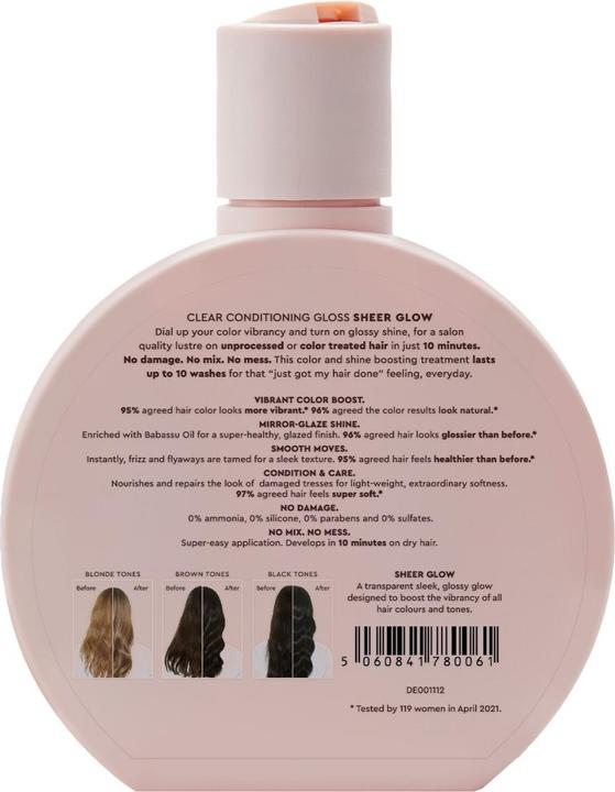 Image du produit Glaze Brillant conditionneur transparent Sheer Glow (190 ml)