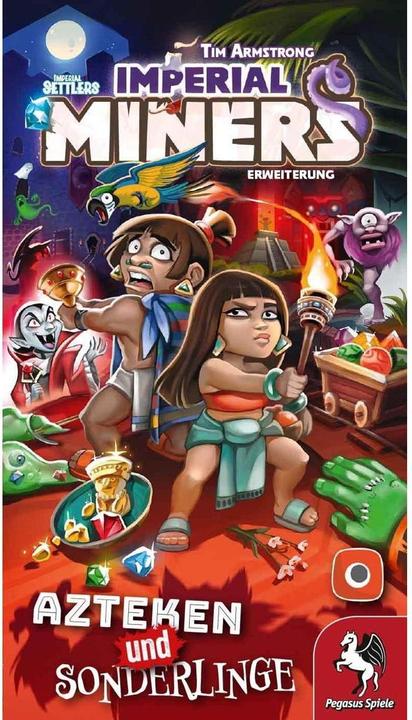 Actual product image Pegasus Imperial Miners: Aztecs and Oddities (Expansion) (Portal Games) (German)