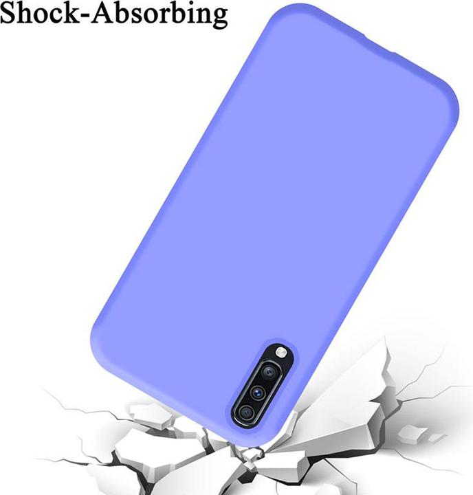 Actual product image Cadorabo TPU Liquid Silicone Case Cover (Samsung Galaxy A70S, Samsung Galaxy A70)