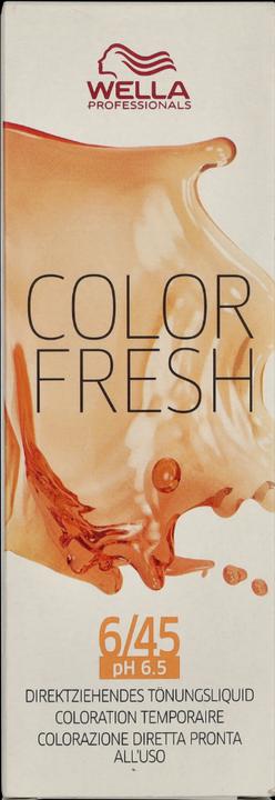 Actual product image Wella Color Fresh Acid (6/45 dark blond red-mahogany)