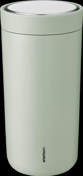 Actual product image Stelton - To-Go Click Vacuum Insulated Cup 0.4 L (Minty Moss) (0.40 l)