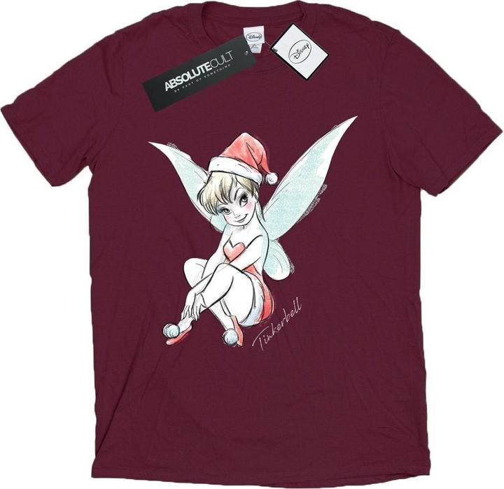 Immagine prodotto Disney Tinkerbell Christmas Fairy Maglietta Uomo (XXL)