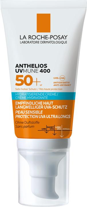 La Roche Posay Anthelios Hydratisierende Creme 50+ (Sonnencreme Gesicht, SPF 50+, 50 ml, 80 g)