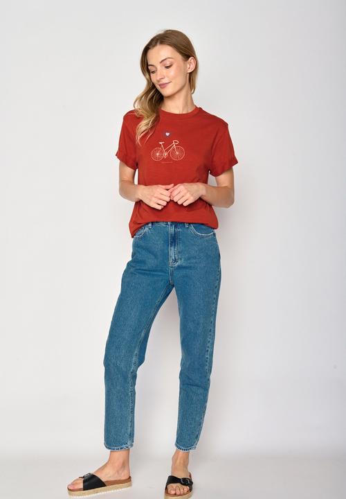 Produktbild Greenbomb Women's Bike Love Stop T-Shirt (XL)