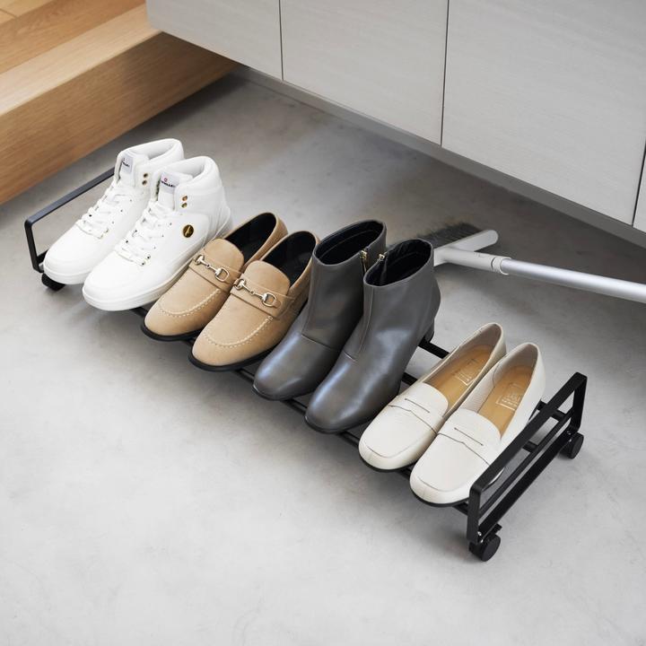 Produktbild Yamazaki Schuhregal TOWER mit Rollen