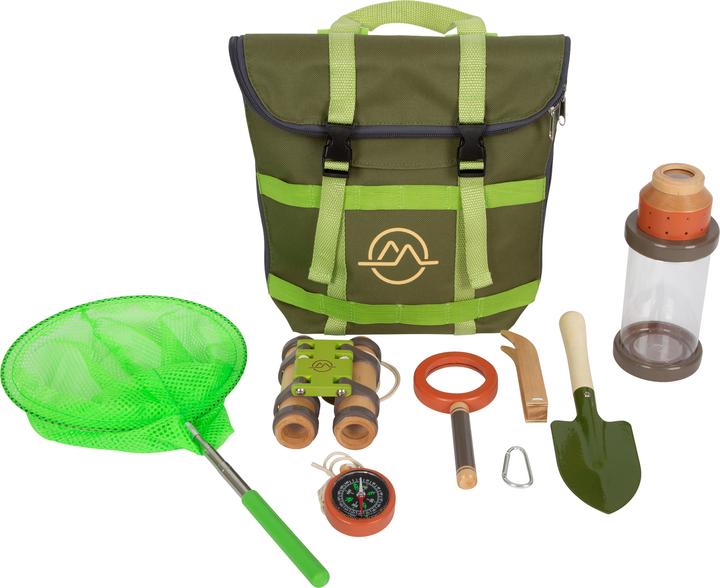 Actual product image small foot Discover" backpack
