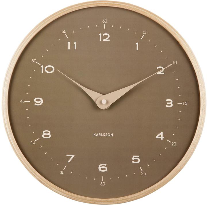 Produktbild Karlsson Wanduhr Osado Dome 30 cm, Grün (30 cm)