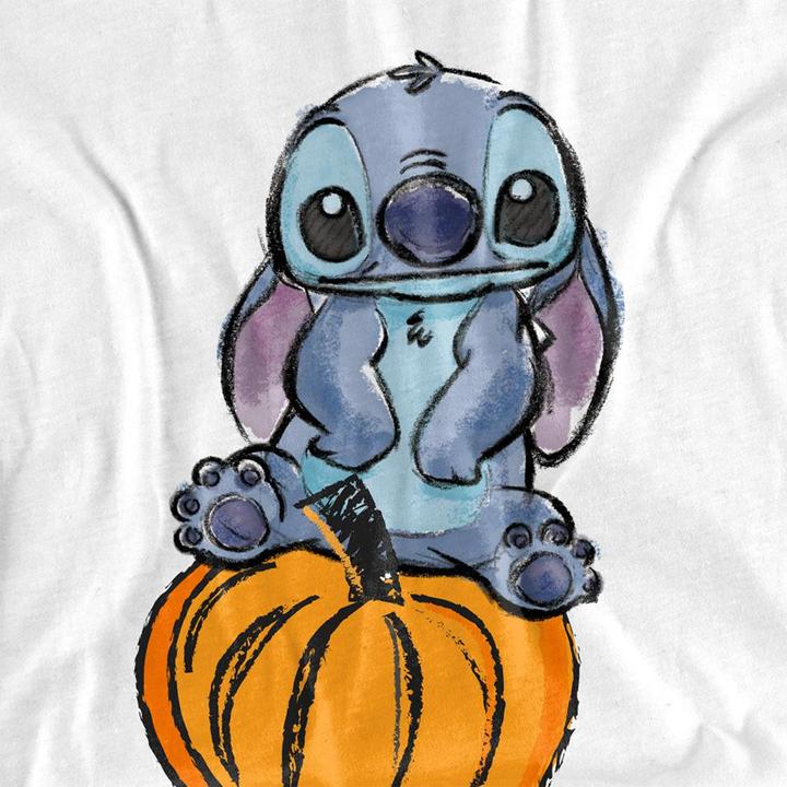 Immagine prodotto Lilo & Stitch Maglietta Schizzo di Zucca Adulto Unisex (XL)